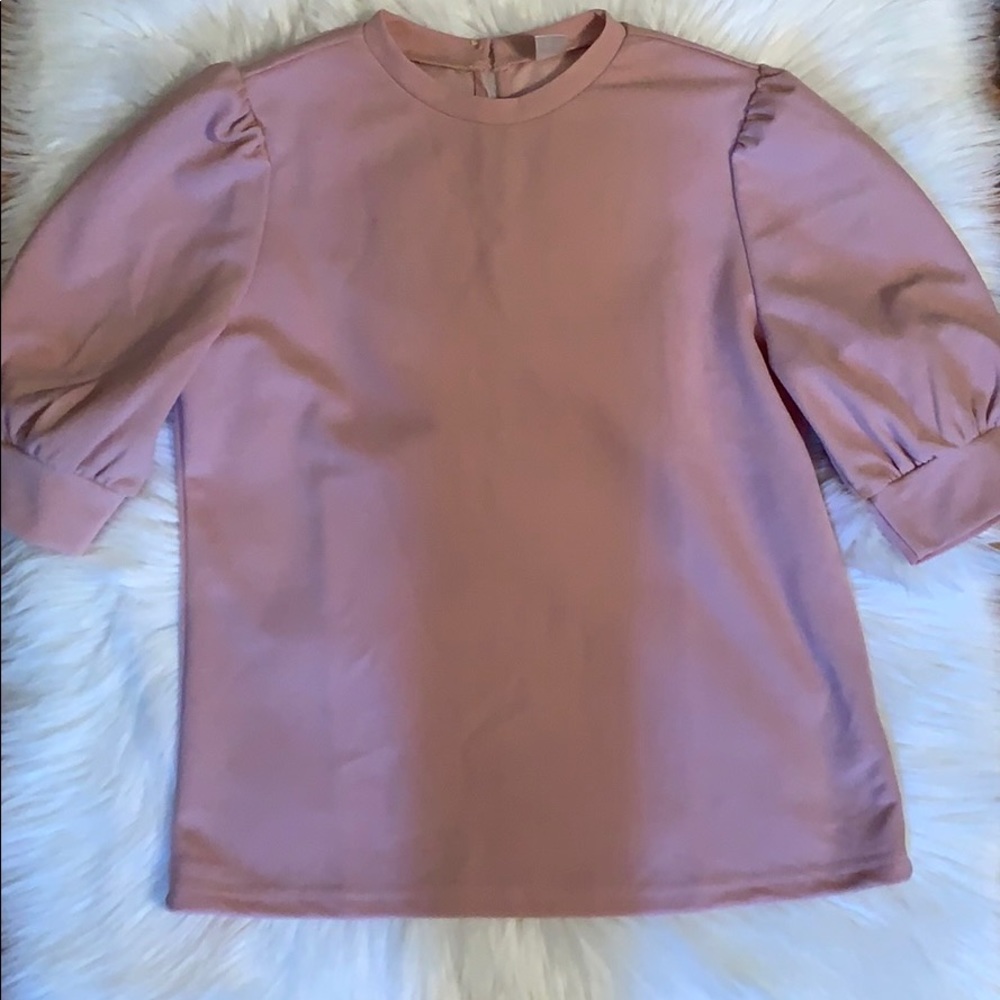 Puff sleeve top